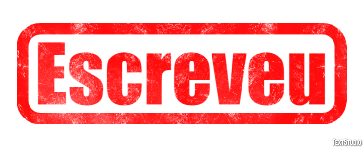 Escreveu Efeito do texto