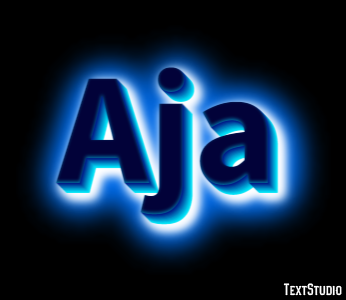 Aja Text Effect