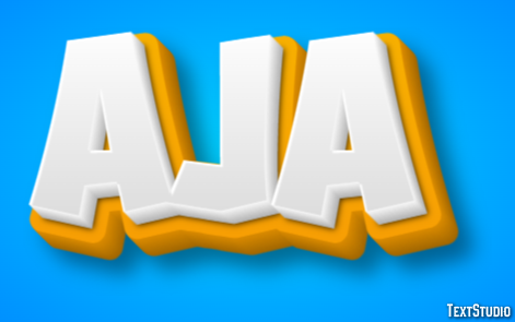 Aja Text Effect