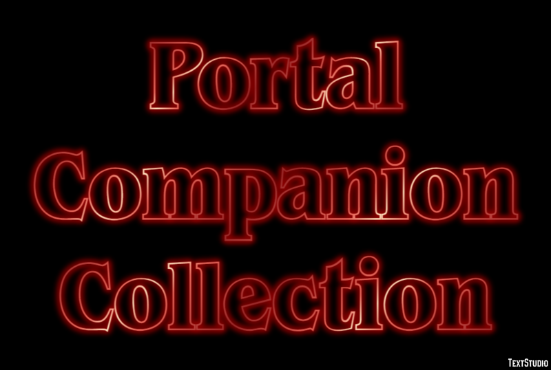 Portal Companion Collection Текстовый эффект