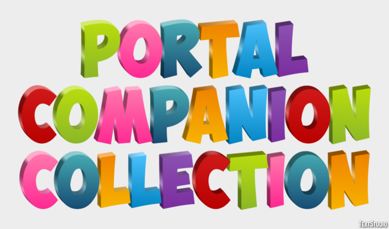 Portal Companion Collection Текстовый эффект