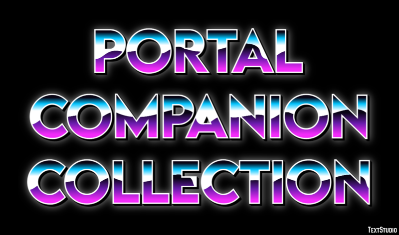Portal Companion Collection Текстовый эффект