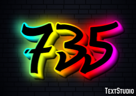 735 Effetto testo