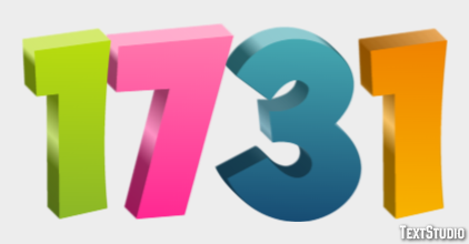 1731 Effetto testo