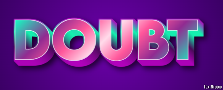 Doubt Text Effect