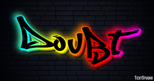 Doubt Text Effect