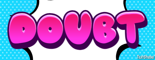 Doubt Efecto de Texto
