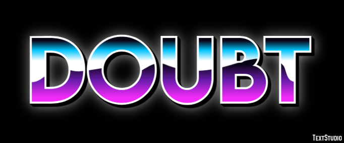 Doubt Text Effect