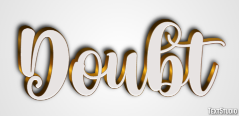 Doubt Text Effect