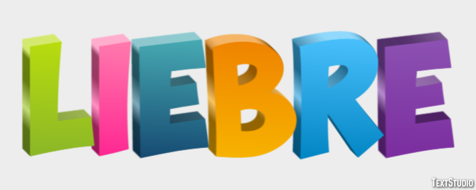 Liebre Efecto de Texto