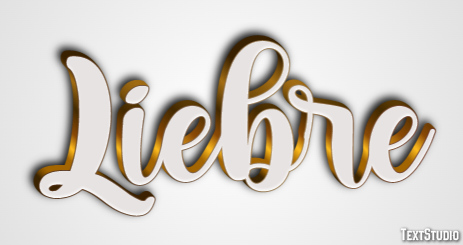 Liebre Efecto de texto