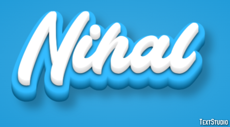 Nihal Texteffekt