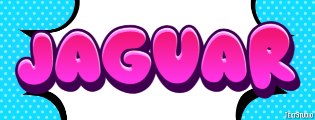 Jaguar Text effect