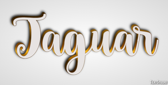 Jaguar Text effect