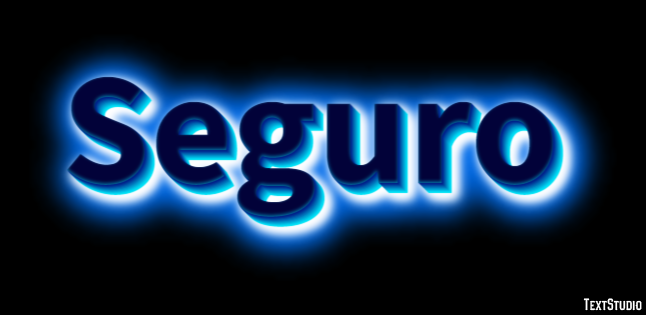 Seguro Efeito de texto