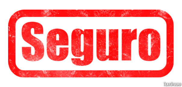 Seguro Efeito de texto