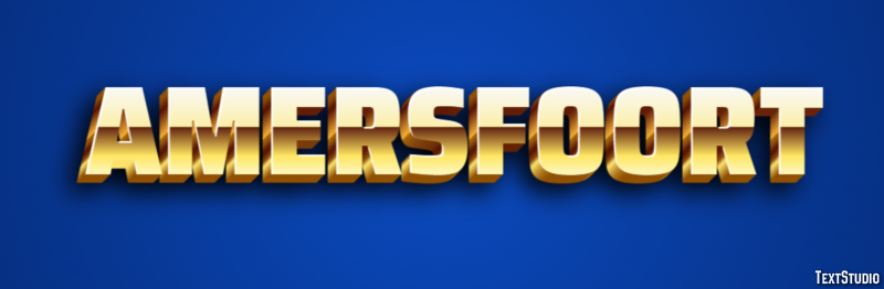 Amersfoort Effetto testo