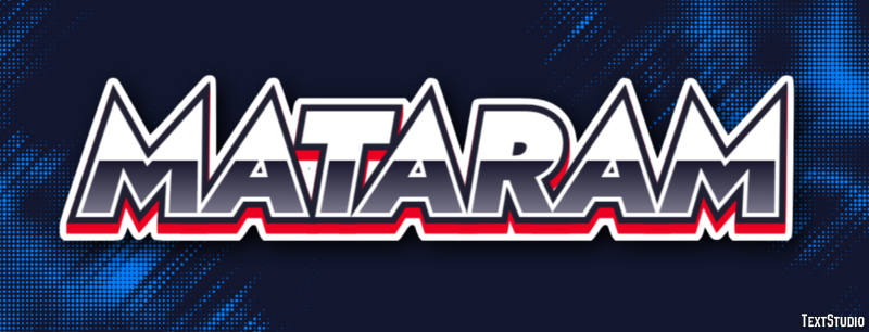 Mataram Texteffekt