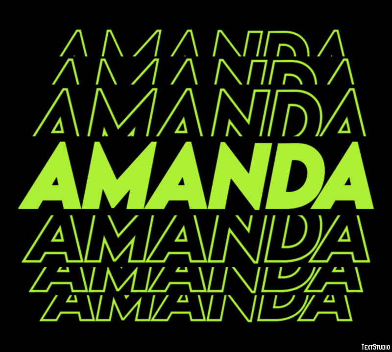 Amanda Effet de Texte