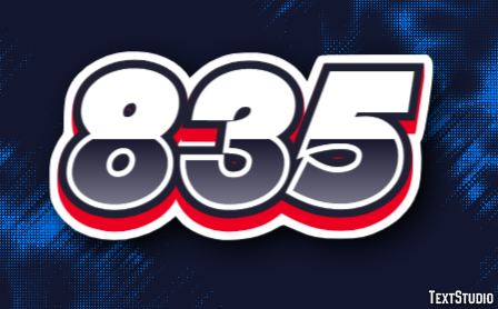 835 Text Effect