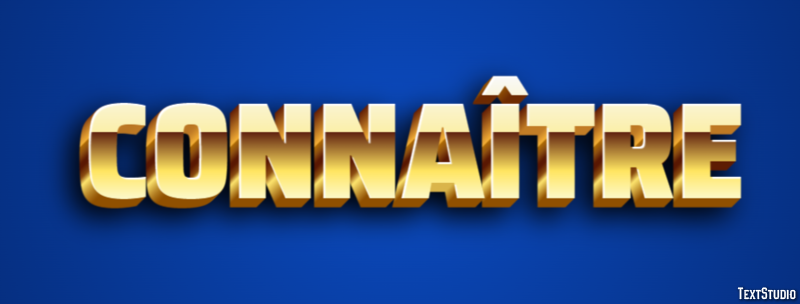 Connaître Text Effect