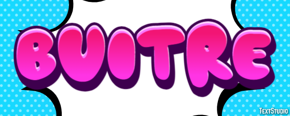 Buitre Texteffekt