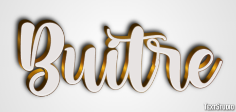 Buitre Texteffekt