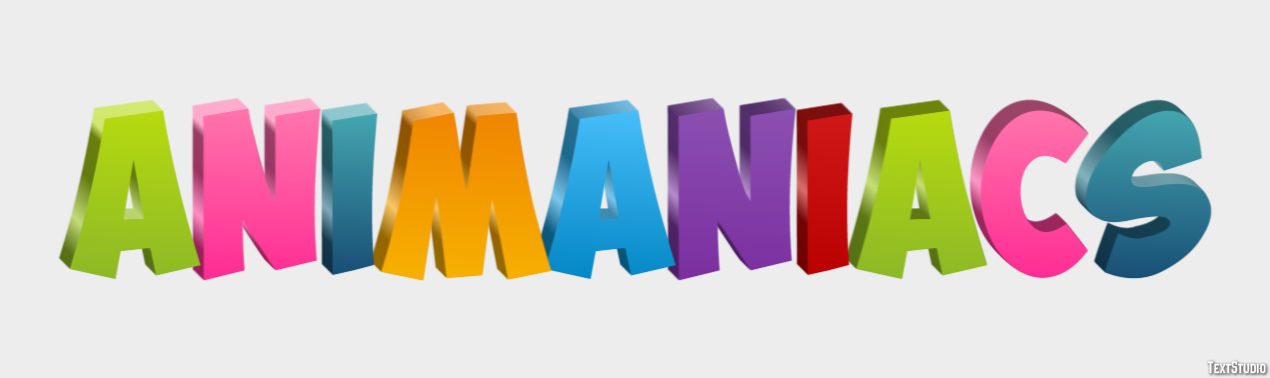 Animaniacs Text Effect