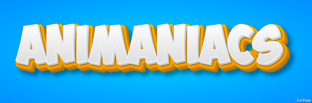 Animaniacs Text Effect