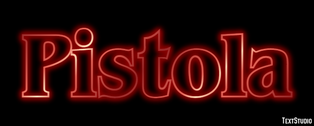 Pistola Efeito de texto