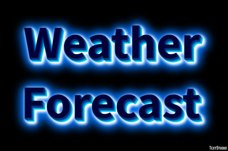 Weather Forecast Metin Efekti