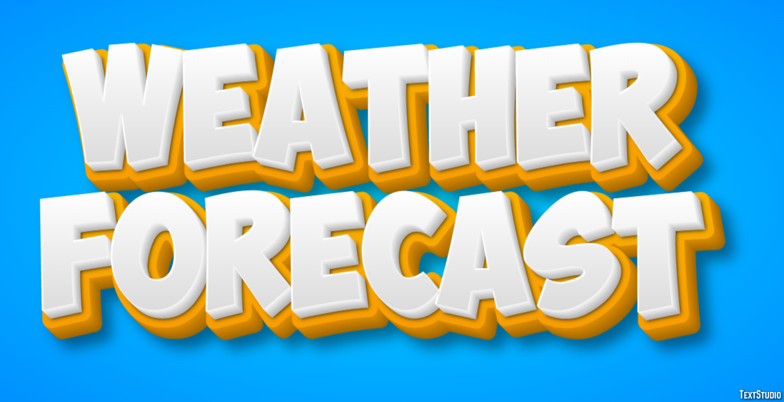 Weather Forecast Metin Efekti