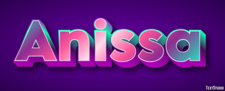Anissa Text Effect