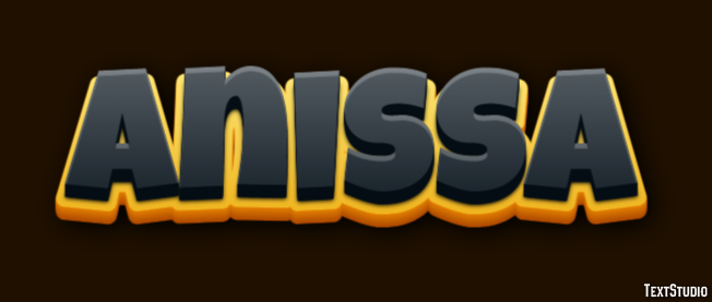 Anissa Text Effect