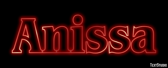 Anissa Text Effect