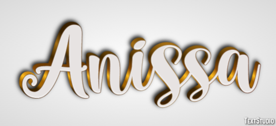 Anissa Text Effect