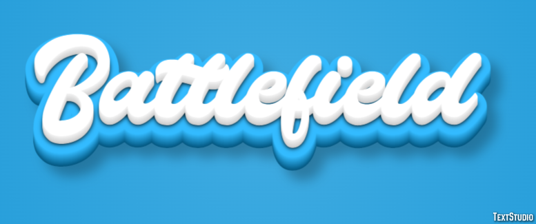 Battlefield Effetto testo