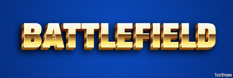 Battlefield Effetto testo