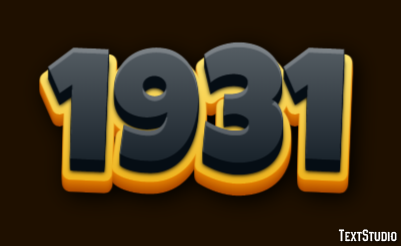 1931 Efekt tekstowy