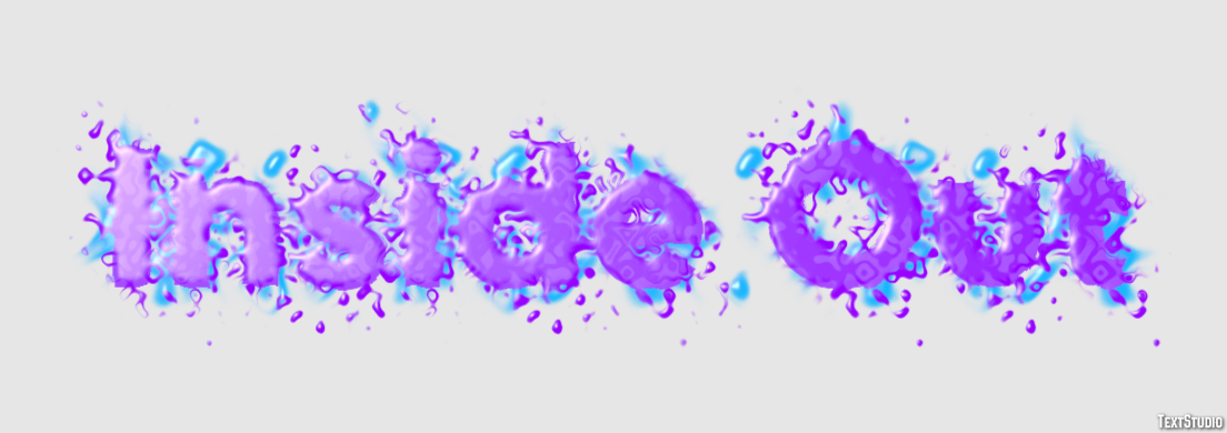Inside Out Tekst Effect