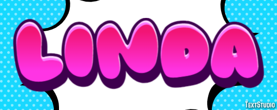 Linda Эффект текста
