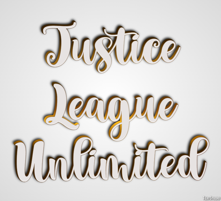 Justice League Unlimited Text Effect