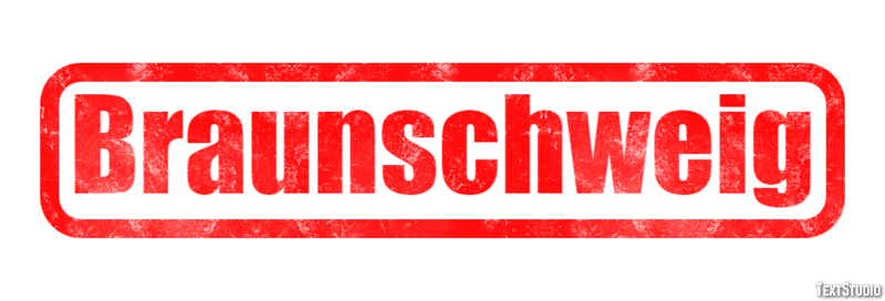 Braunschweig Efeito de texto