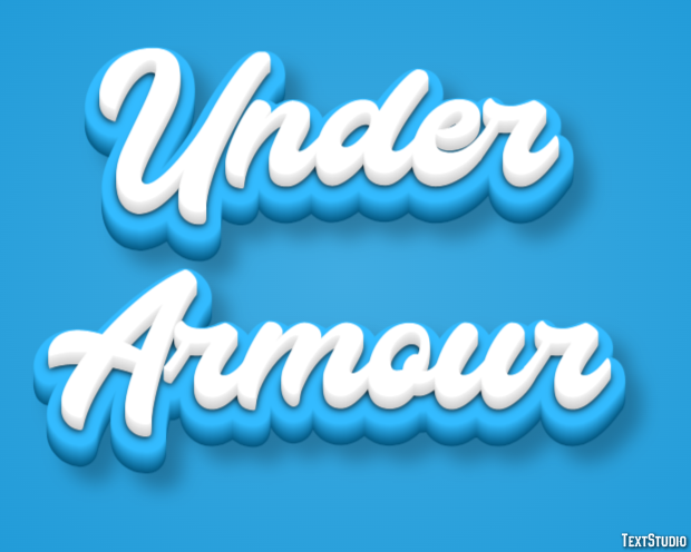 Under Armour Tekst effect