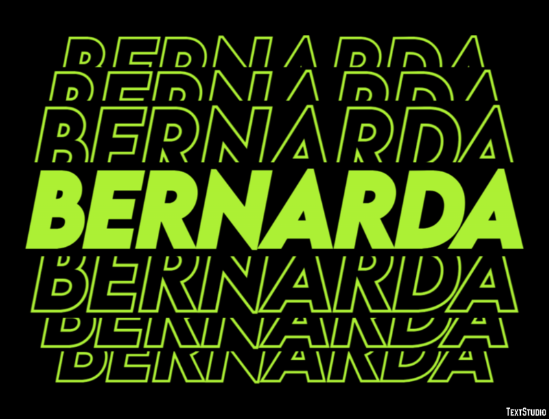 Bernarda Effetto testo