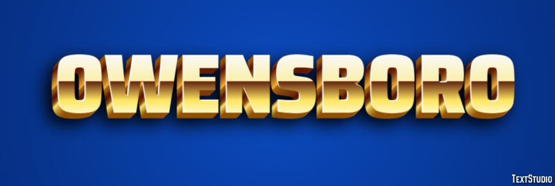 Owensboro Effetto testo