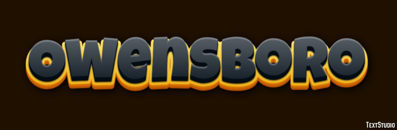 Owensboro Efeito de texto