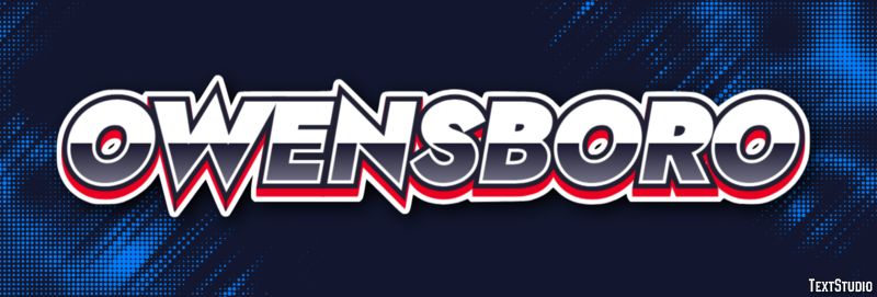 Owensboro Efeito de texto