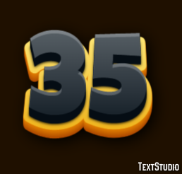 35 Text effect