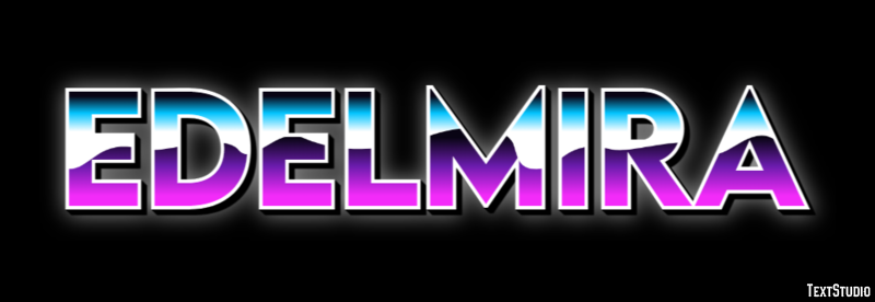 Edelmira Efecto de texto